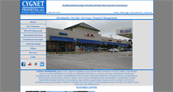 Desktop Screenshot of cygnetpropertiesllc.com